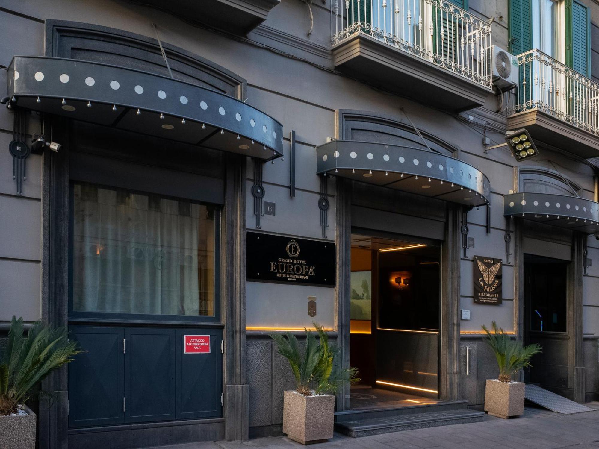 Grand Hotel Europa&Restaurant Napoli Exterior foto