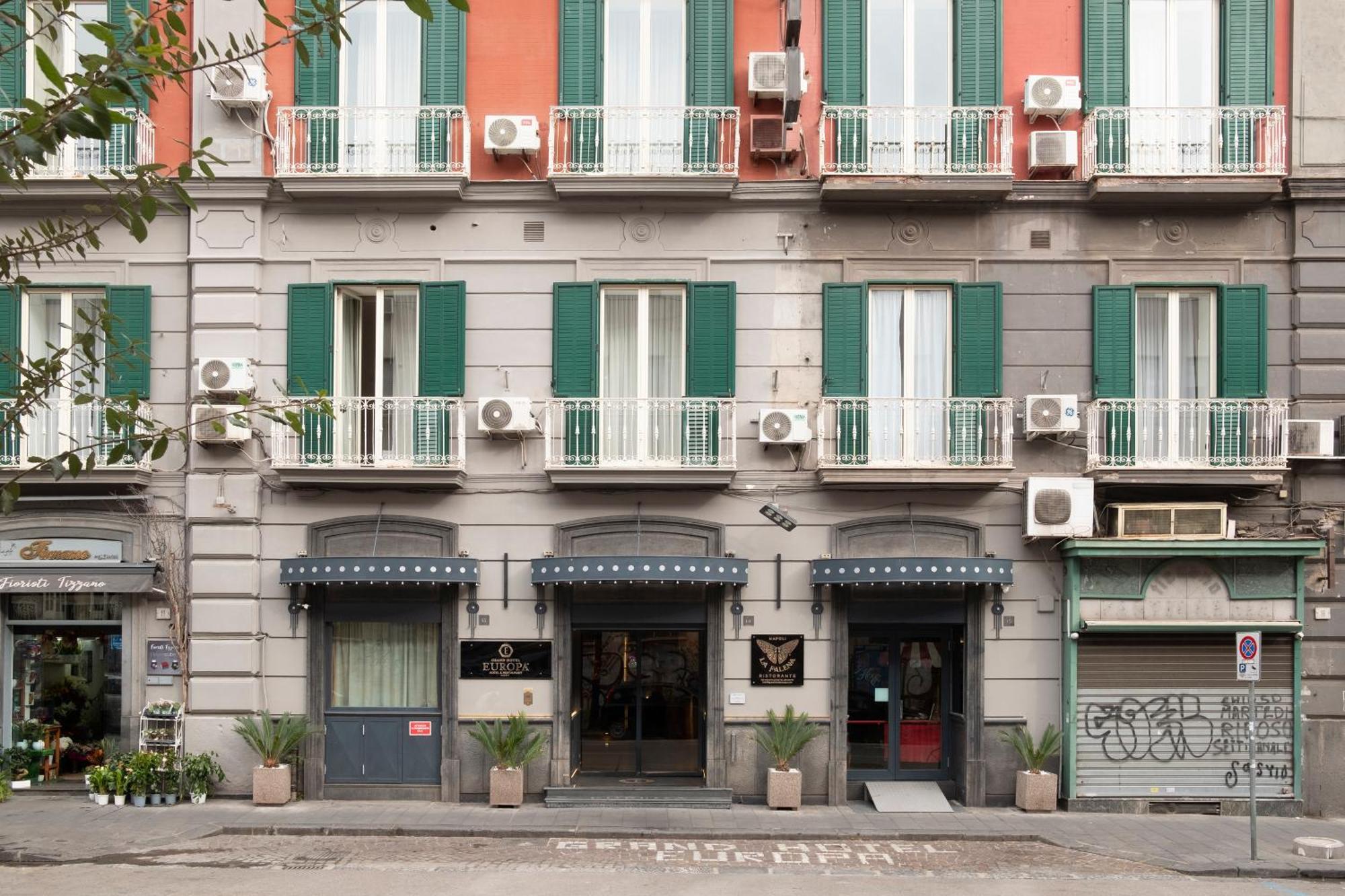 Grand Hotel Europa&Restaurant Napoli Exterior foto